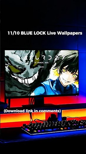 11/10 BLUE LOCK Live Wallpapers you need for your PC⚽ || Part 2 || FREE to Download🥶