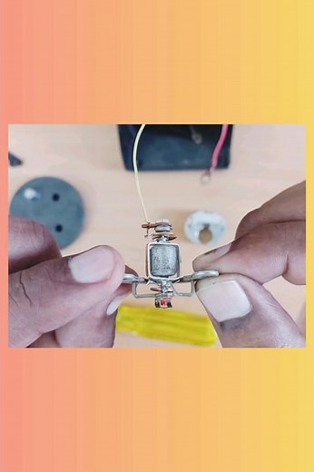 Inside View of Moving Coil Galvanometer, Ammeter or Voltmeter