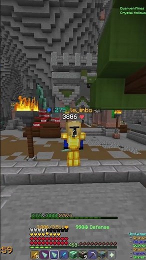 Mithril Powder is so FREE Now #hypixelskyblock #hypixel #ironman #minecraft #skyblock