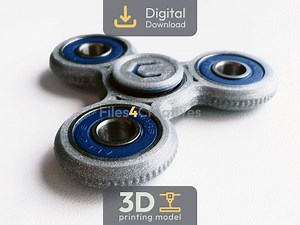 Grip Spinner STL File | 3D Printable Fidget Spinner | Stress Relief Desk Toy Digital Download | DIY Quiet Spin Gadget - Etsy UK