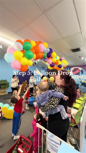 The party didn’t go as planned 🙈 But the kids still had a blast 🤩🥳 #noonyearseve #grandmasplayroom #indoorplayground