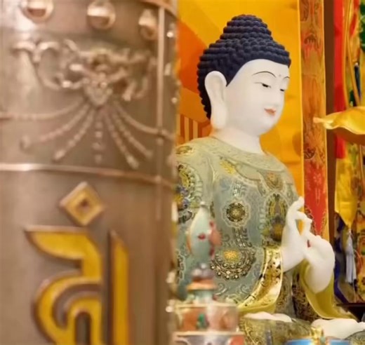 Such a beautiful Buddha statue… 🙏🙏🙏 #Highlights | Buddhism For World Peace And Humanity