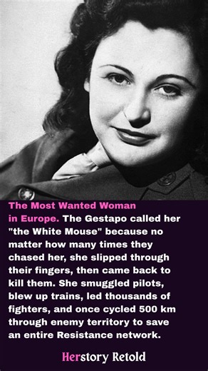 New Zealand born Nancy Wake joined the French Resistance, leading sabotage missions, destroying bridges, and coordinating weapons drops. She became the Gestapo’s most wanted woman, with a 5 million franc bounty on her head and later earned the George Medal, Medal of Freedom, and Legion of Honor. #TheWarRoom #NancyWake #FrenchResistance #WWIIHeroes #fblifestyle | Herstory Retold