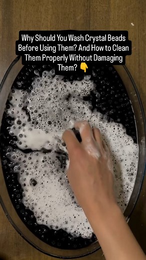 8.7K views · 103 reactions | ✨ Why Should You Wash Crystal Beads...