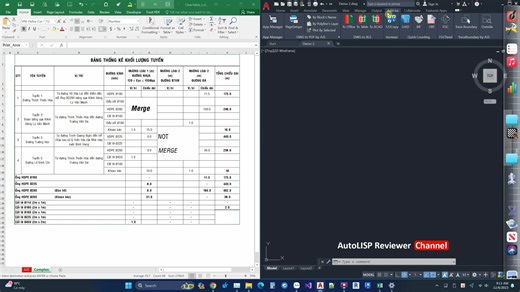 Copy bảng từ Excel sang CAD và ngược lại - Hỗ trợ định dạng font chữ, gộp ô - Không sử dụng OLE Ứng dụng trả phí do AJS phát triển! Hotline: 0382.77.44.57 | Autolisp Thật là đơn giản