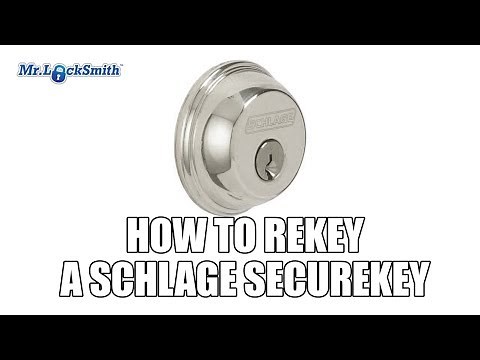 How to Rekey a Schlage SecureKey | Mr. Locksmith Video