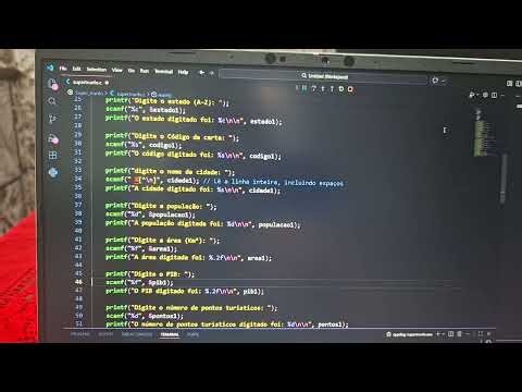 Trabalho de Super trunfo na programação em C no vs studio code.