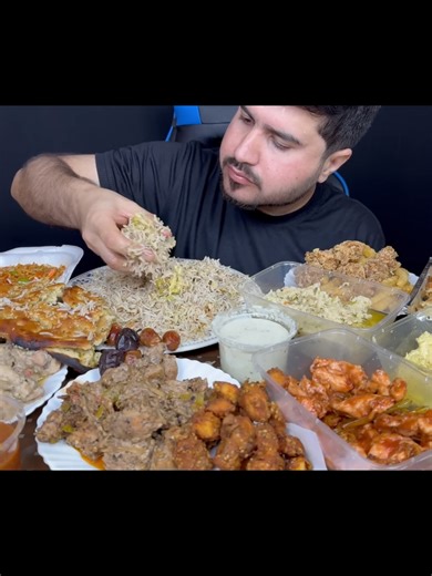 ASMR Mukbang: Table Prep & Delicious Eating