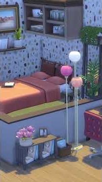 I Build Cozy Bedroom | The Sims 4 #sims4