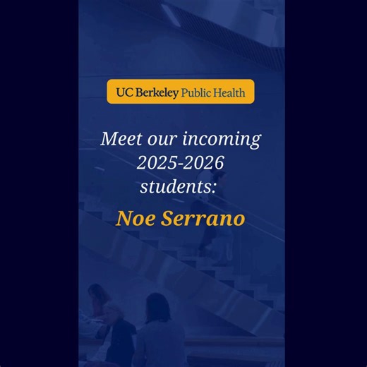 Meet Noe Serrano, a two-year MPH Environmental Health Sciences student with an emphasis in industrial hygiene. As an undergrad, Noe joined Dr. Carly Hyland’s lab, working on an Ag Pass community engagement project—an experience that sparked his passion for environmental health. #MPHDegree #EnvironmentalHealth #IndustrialHygiene #UCBerkeley | UC Berkeley Public Health