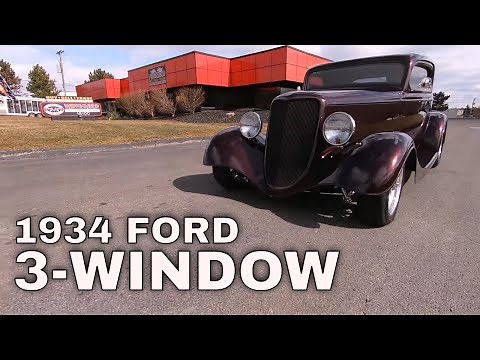 1934 Ford 3 Window Street Rod For Sale