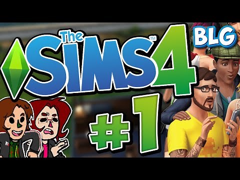 Let's Play The Sims 4 (BLIND) - Part 1 - First Time Playing!!