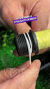 Stop Using Thread Seal Tape — Try This InsteadA smarter seal #PlumbingTip #SmartFix #ProInsight