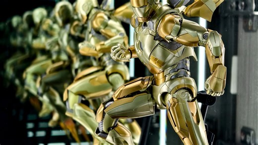 threezero钢铁侠mk21到货把玩