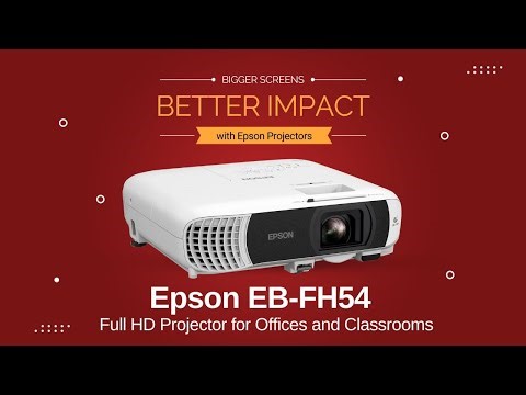 Epson EB FH54 - Full HD Projector with Airplay 2 & Miracast support for Offices and Classrooms