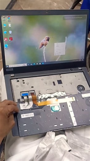 Lenovo T14/L14/X390 keyboard replacement and how to open