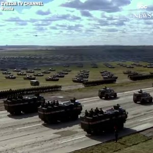 465K views · 4K reactions | Russian Pres. Vladimir Putin watches on as Russia holds the largest war games in its history. 300,000 troops, 36,000 tanks, 80 ships, and almost 1,000 aircraft are taking part, according to the country's Ministry of Defense. https://abcn.ws/2Oi6Cro | ABC News | Facebook