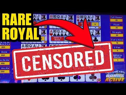 ROYAL FLUSH and 4ofK - We have them all! 10 Hands of DDB Dreamcard!