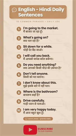 Daily English sentences Day1 | English Practice For Beginners@EnglishFluencyLondon