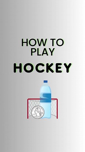 Learn how to play Hockey! A quick shooting and fun coin game for 3-8 players! Submitted by Brian M. #gameideas #fungameideas #hockey