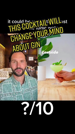 Refreshing Eastside Gin Cocktail Recipe | Taste of Spring in a Glass