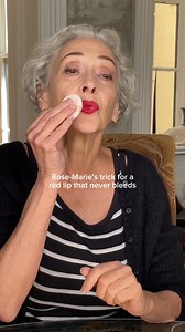 We all know nobody does a red lip like Rose-Marie Swift. Her trick?...