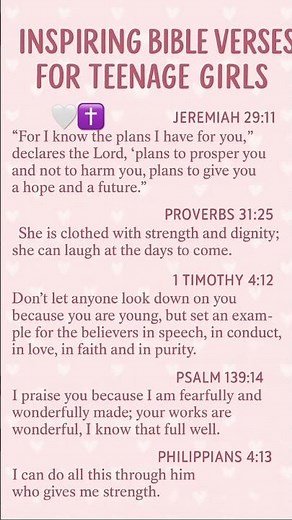 Inspiring bible verses for teenage girls/preteens #Blessed&Obsessed! #jamminWithJesus