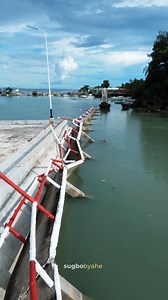 A portion of the Tabogon Seaside Park - Boardwalk has totally collapsed following the 6.0 magnitude earthquake that struck at 1:06 AM today, October 13, 2025. 😞 | Sugbo-Byahe