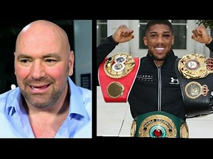 DANA WHITE SAYS BOXING WAS DEAD UNTIL ANTHONY JOSHUA KNOCKED OUT KLITSCHKO