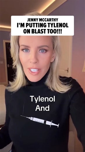 Jenny McCarthy, actress and longtime autism advocate, hit IG Thursday night in a scientific jargon-heavy breakdown, declaring Tylenol does this to one's body. 📖 link in our comments! | TMZ