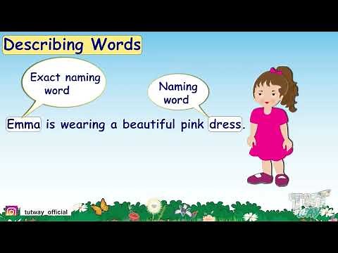 Describing Words For Kids | Describing Words - Adjectives | Examples, Sentences | English Grammar