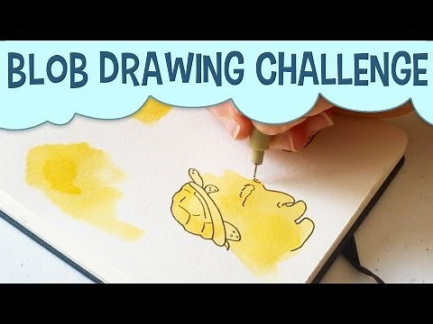 Random Shapes Drawing Challenge | Drawing Out Of Your Comfort Zone