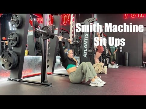 Smith Machine Sit Ups