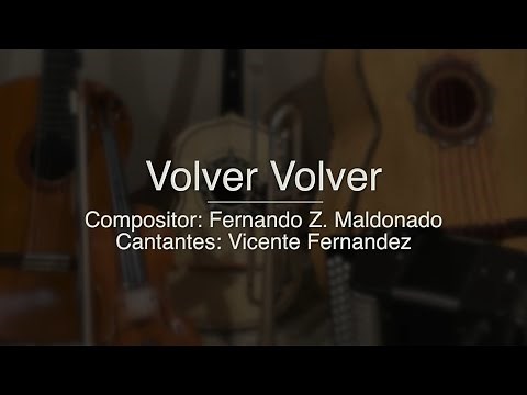 Volver Volver - Vicente Fernandez - Puro Mariachi Karaoke