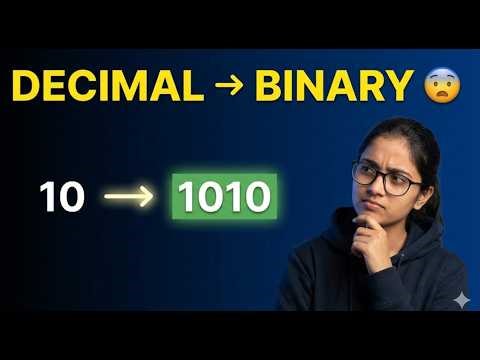 Day 42 | Decimal to Binary – Simple Logic Asked in Interviews #coding #interview #python