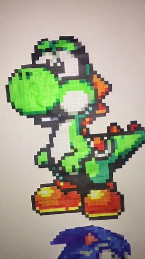 Yoshi Pixelado: Arte Digital Creativo