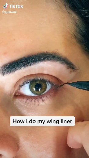 Using Stila gel liner from @ultabeauty #tiktokbeauty #fyp #contentcreator #eyeliner