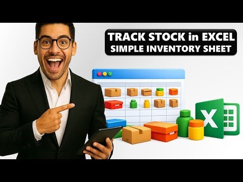 CREATE and TRACK a BASIC INVENTORY LIST in EXCEL