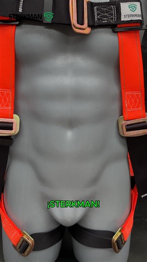 Alturas con tranquilidad. Arnés Sterkman ASK-1. Cumple ANSI Z359.11-2021. ¿Listo para subir? @seguidores | Sterkman