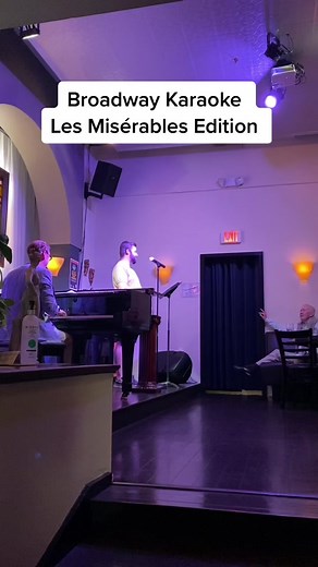 Broadway Musical Karaoke: Empty Chairs at Empty Tables