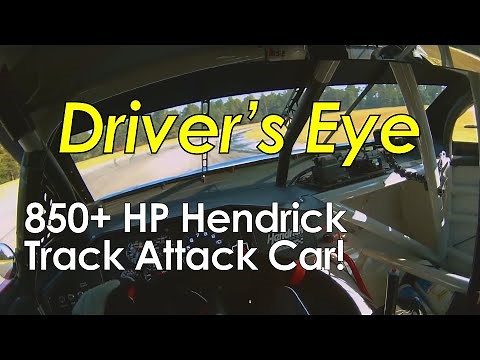 Hendrick Track Attack | Driver's Eye In Car Camera 850 hp NASCAR R07 engine at Carolina Road Course