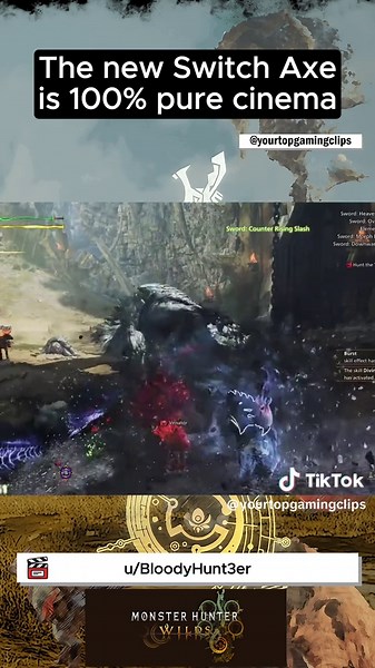 Explore the New Switch Axe in Monster Hunter