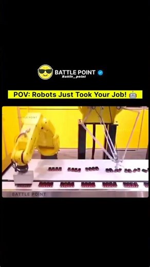 Robots Are Taking Over Factory Jobs! 🤖🏭