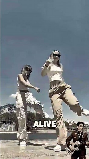 Dancing to the beat of "Born To Be Alive" (1979) - Connecting cultures through movement #art #shorts