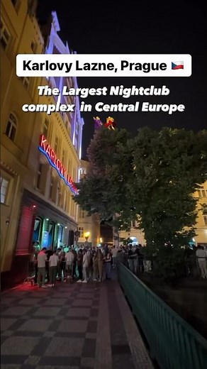 Largest Nightclub Complex in Europe | Karlovy Lazne Prague | Europe’s Ultimate Nightlife Destination