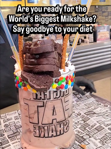 Huge Milkshake Challenge: The Big Fat Shake
