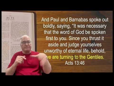Paul And Barnabas At Iconium (Acts 14:1-7)