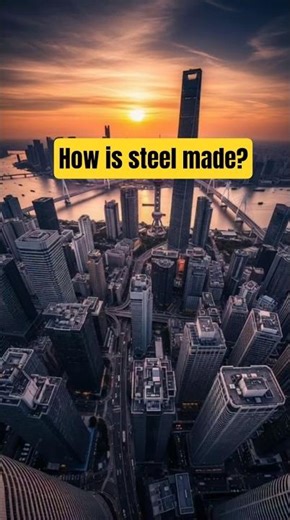 How is steel made? | This Metal Builds the World 😳