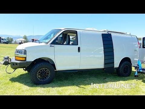 2020 Chevrolet Express Extended Wheelbase Off-Road Performance Lifted Travel Van