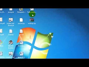 How to make icons smaller in Windows 7